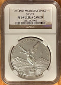 2014-Mo Mexico 1 oz Silver Libertad Proof NGC PF69 ULTRA CAMEO
