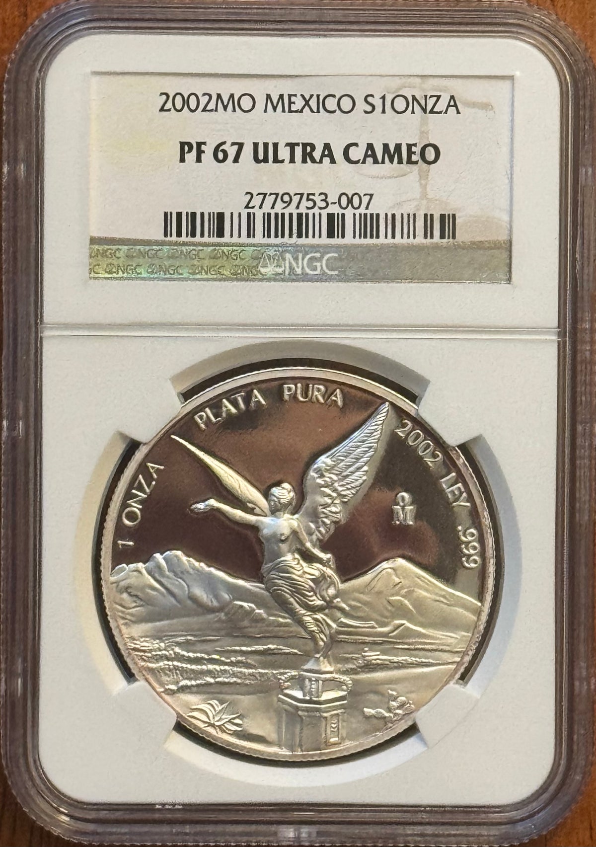 2002-Mo Mexico 1 oz Libertad Proof - PF67 ULTRA CAMEO