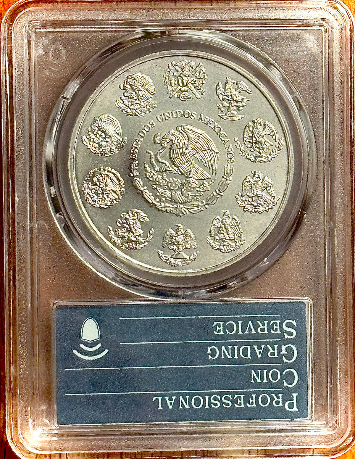 2001-Mo Mexico 1oz Libertad BU - PCGS MS64