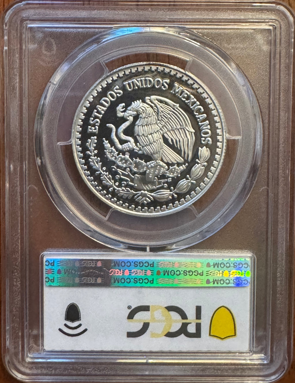 2003-Mo Mexico 1/2 oz Silver Libertad Proof - PCGS PR69DCAM Detached Wing