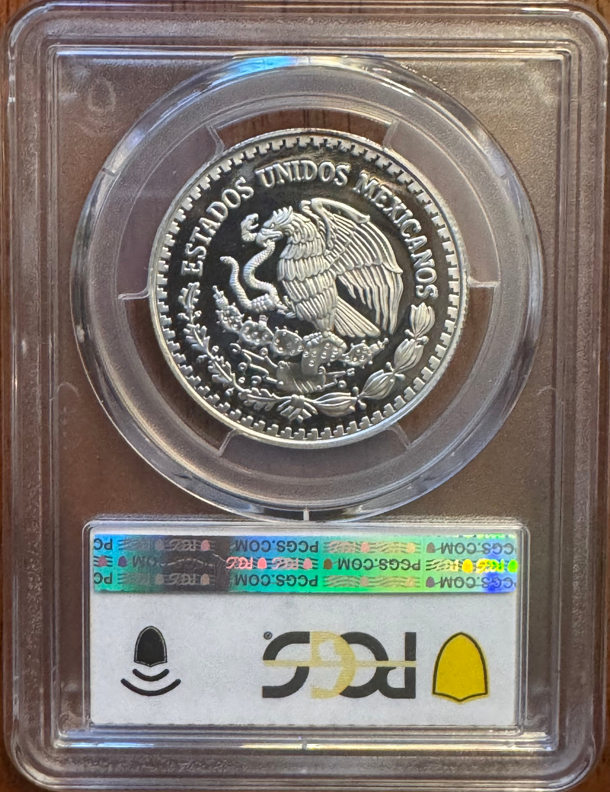 2003-Mo Mexico 1/2 oz Silver Libertad Proof - PCGS PR69DCAM Detached Wing