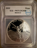 2022-Mo Mexico 1oz Libertad Proof - ICG PR70DCAM