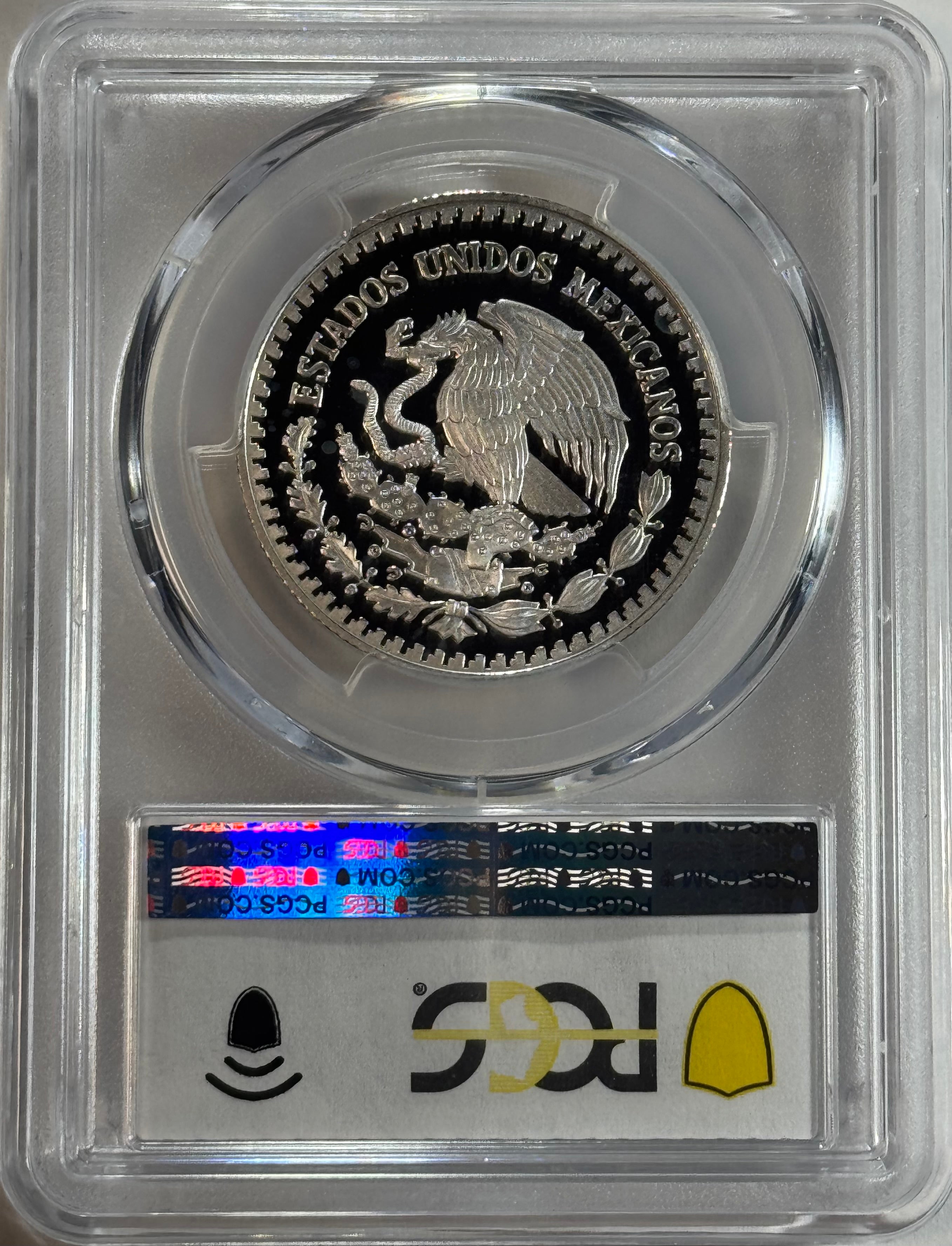 2020-Mo Mexico 1/2 oz Silver Libertad Proof PCGS PR69DCAM