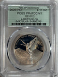 2020-Mo Mexico 1/2 oz Silver Libertad Proof PCGS PR69DCAM