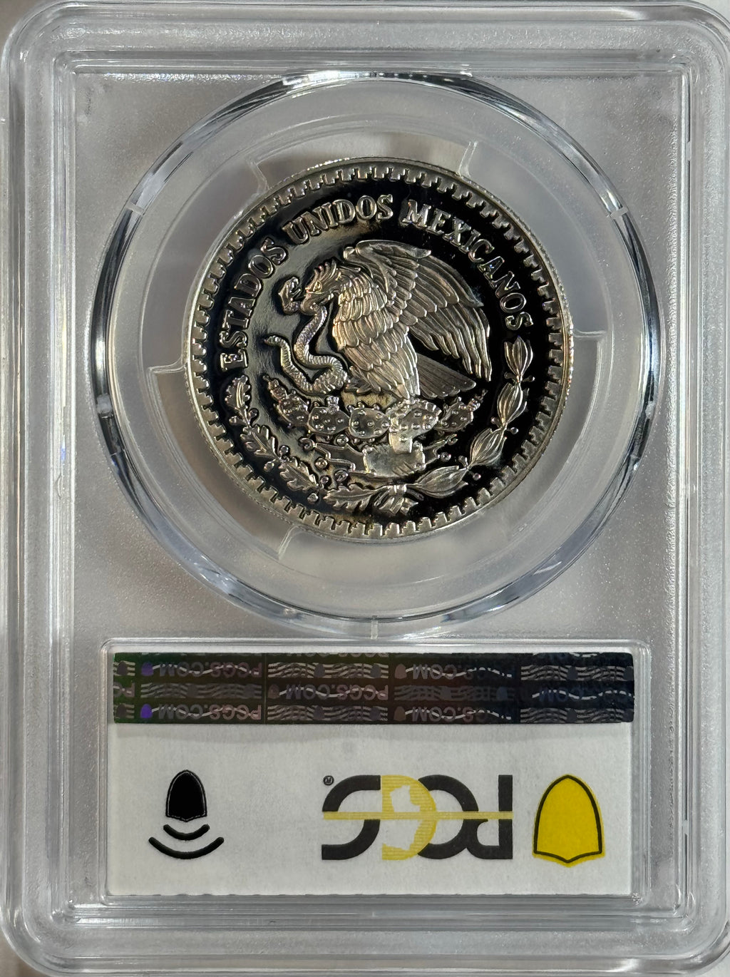 2003-Mo Mexico 1/2 oz Silver Libertad Proof PCGS PR69DCAM - DETACHED WING VARIETY
