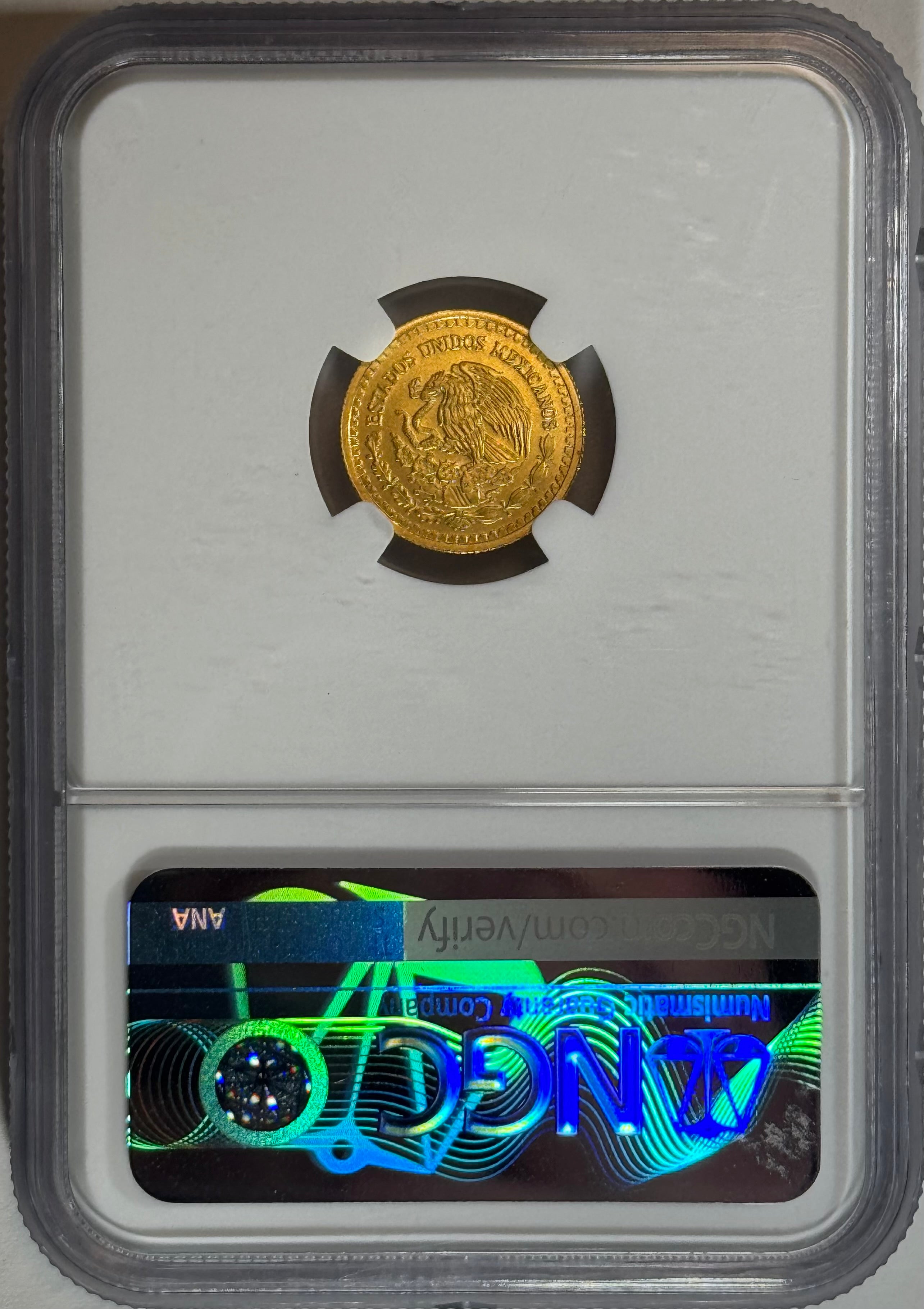 2022-Mo Mexico Gold 1/10 Onza Libertad BU NGC MS70