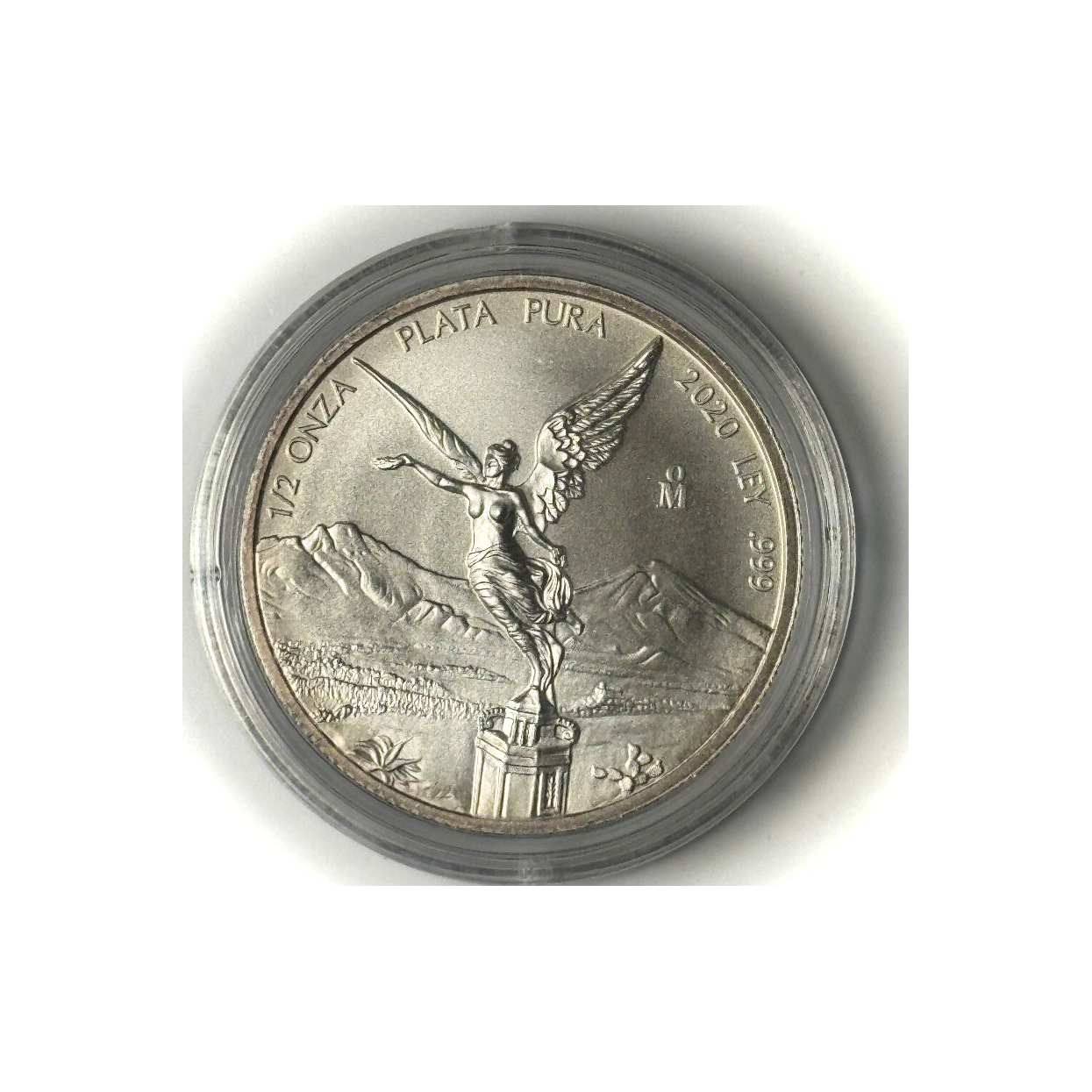 2020-Mo Mexico 1/2oz Silver Libertad BU
