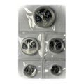 1993-Mo Mexico Silver Libertad 5-Coin Proof Set