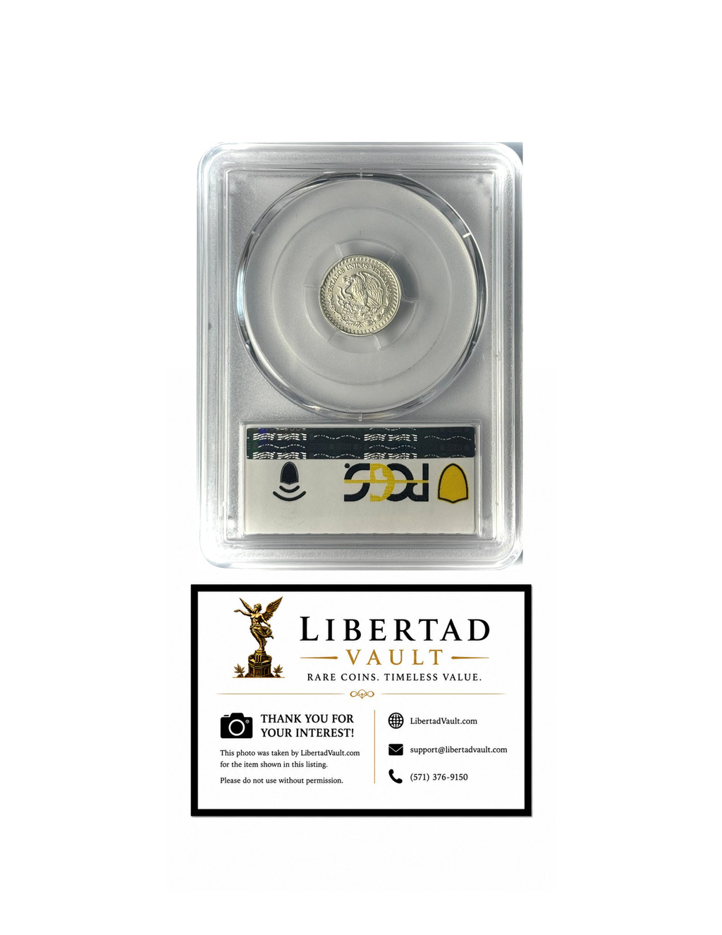 2020-Mo Mexico 1/20oz Silver Libertad BU PCGS MS69