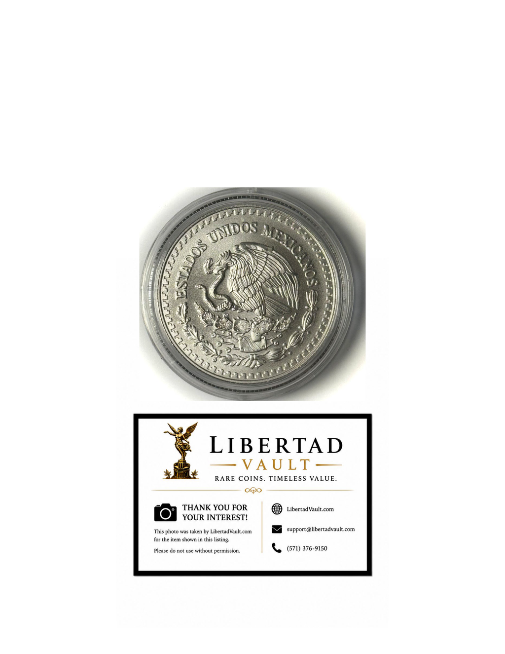 2020-Mo Mexico 1/2oz Silver Libertad BU