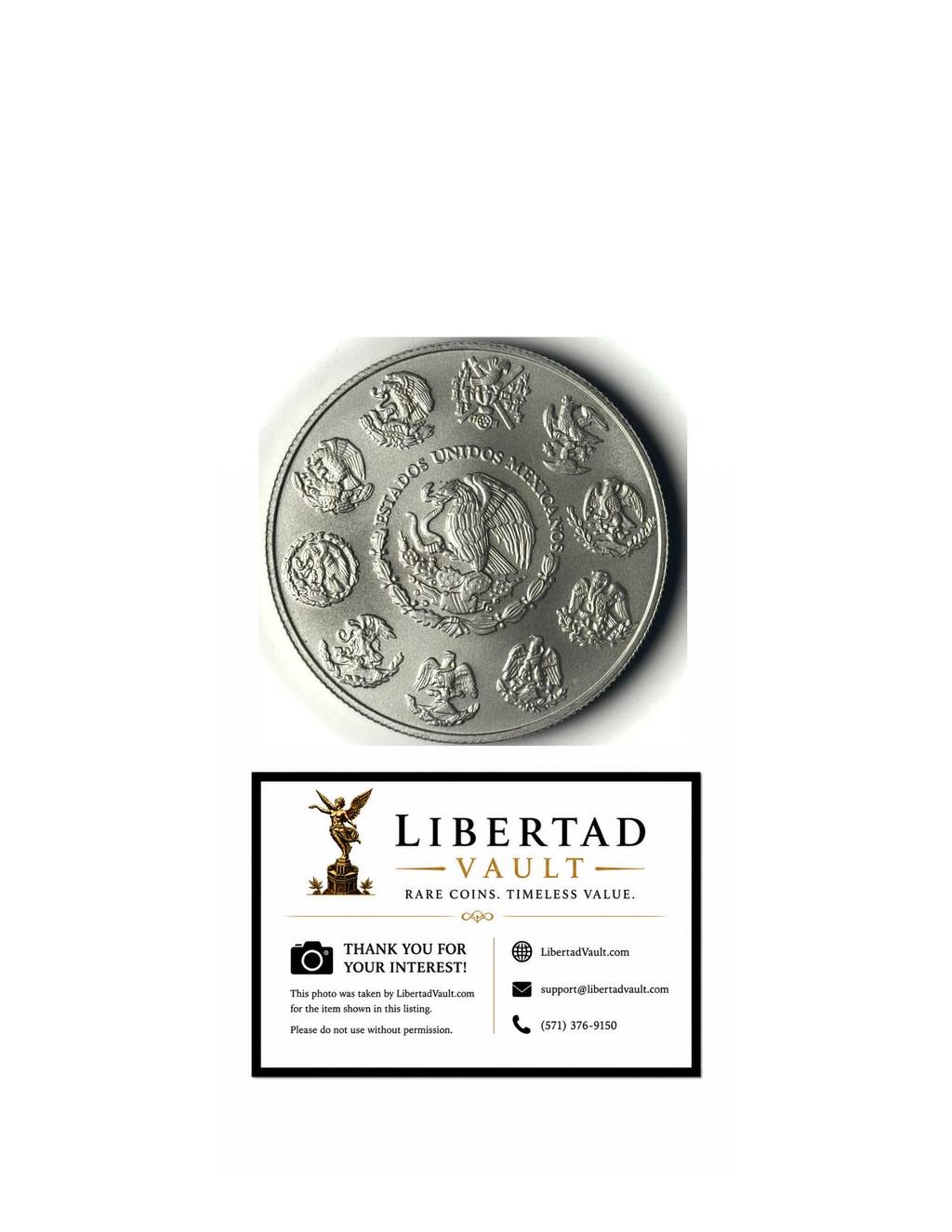 2024-Mo Mexico 1oz Silver Libertad BU